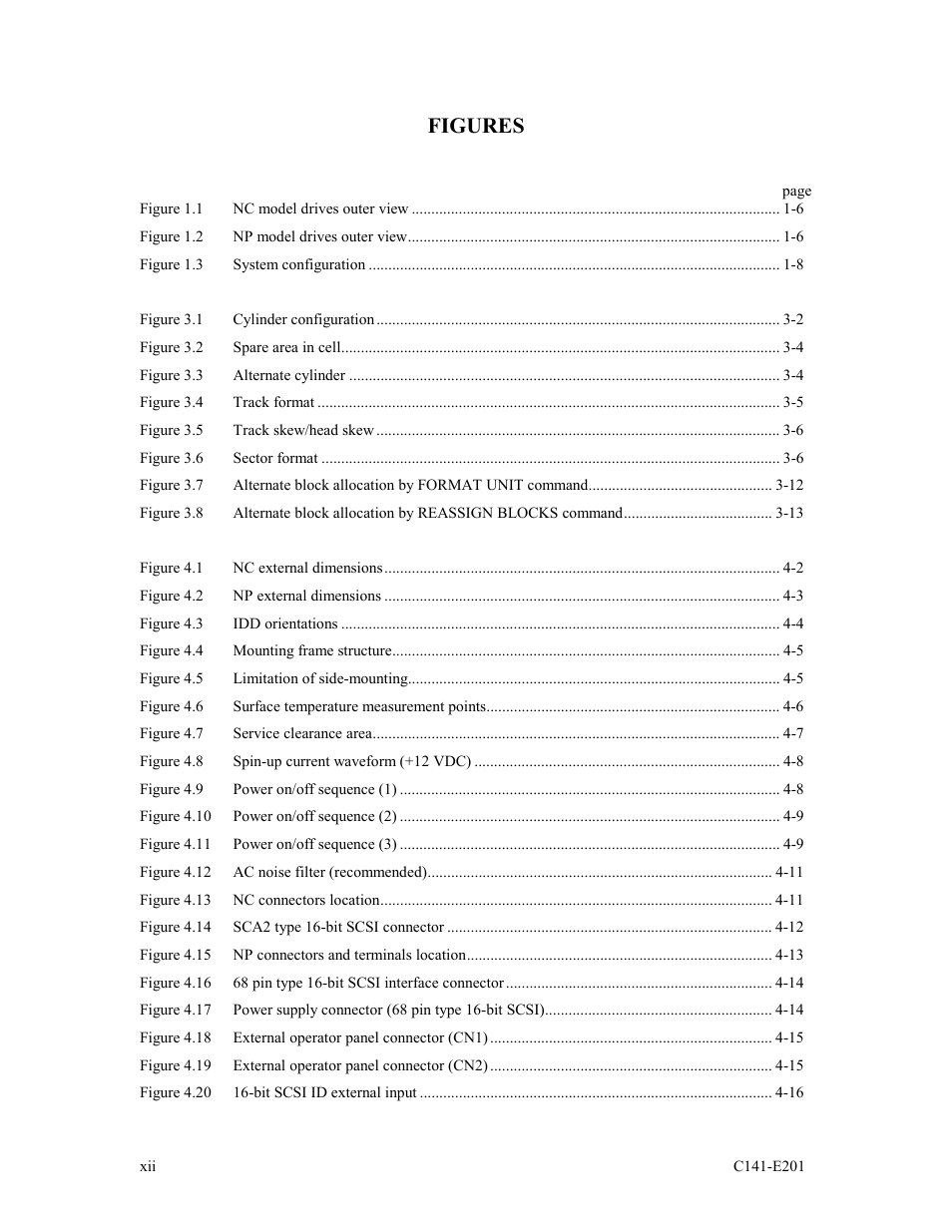 Figures | FUJITSU MAT3147NC/NP User Manual | Page 14 / 130