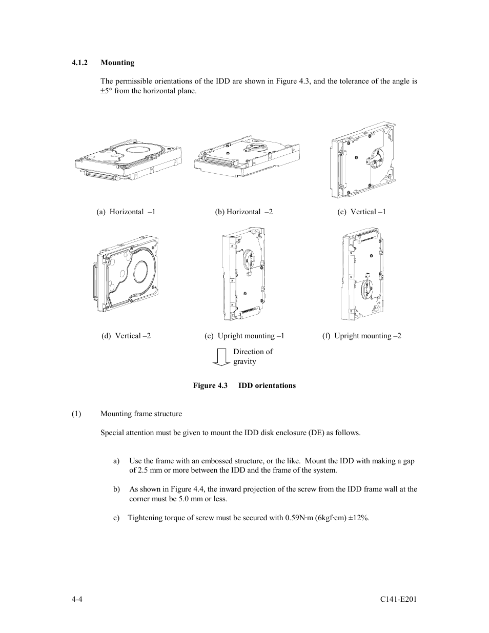 2 mounting | FUJITSU MAT3147NC/NP User Manual | Page 54 / 130