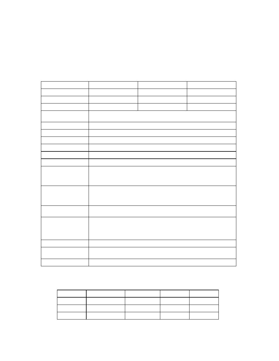 2 device specifications, 1 specifications summary | FUJITSU MPF3XXXAT User Manual | Page 19 / 189