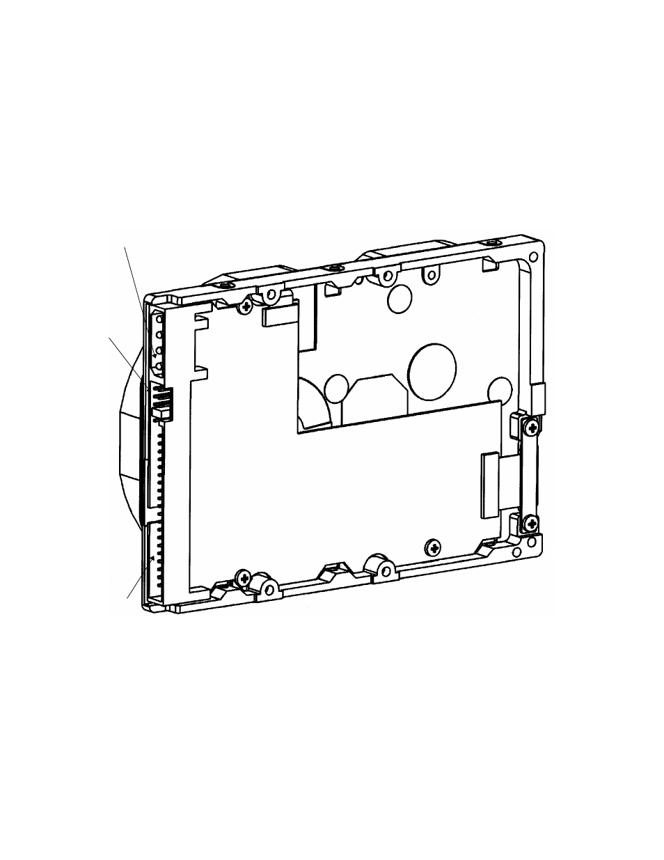 3 cable connections, 1 device connector | FUJITSU MPF3XXXAT User Manual | Page 36 / 189