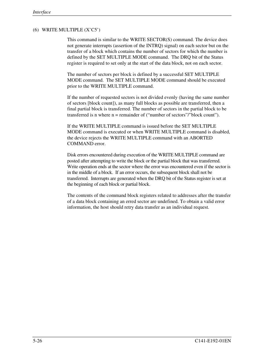 FUJITSU MHT2060AT User Manual | Page 100 / 256
