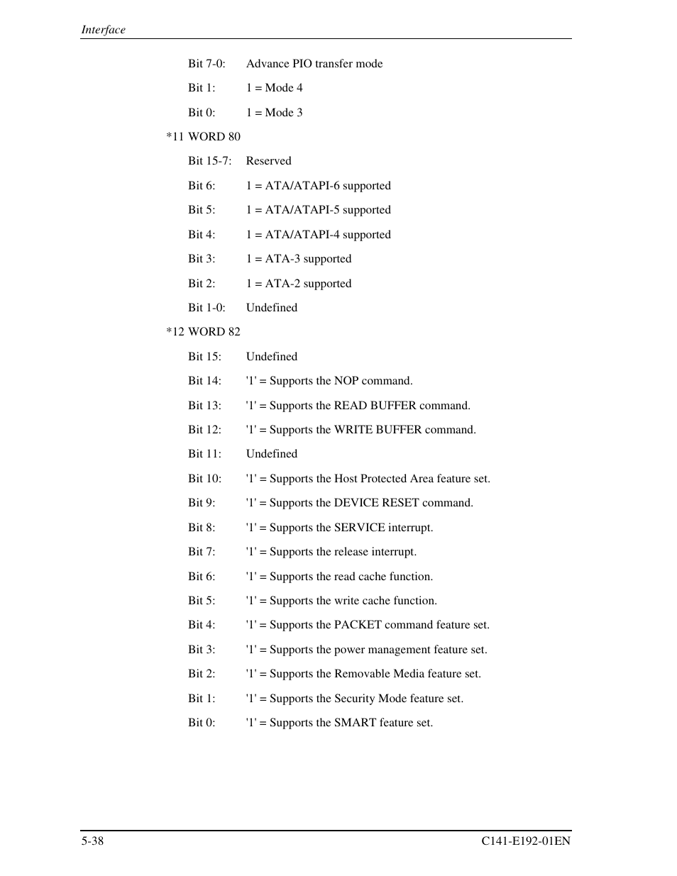 FUJITSU MHT2060AT User Manual | Page 112 / 256
