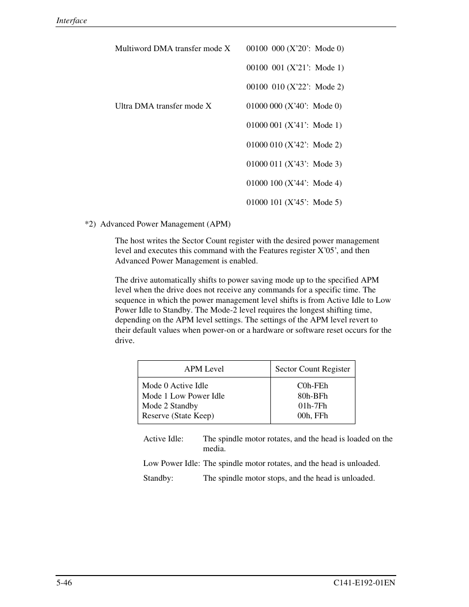 FUJITSU MHT2060AT User Manual | Page 120 / 256