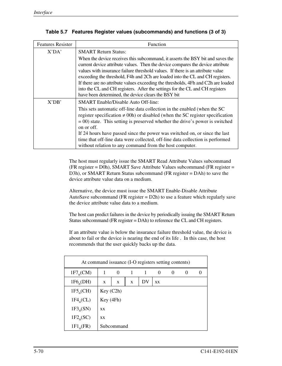 FUJITSU MHT2060AT User Manual | Page 144 / 256