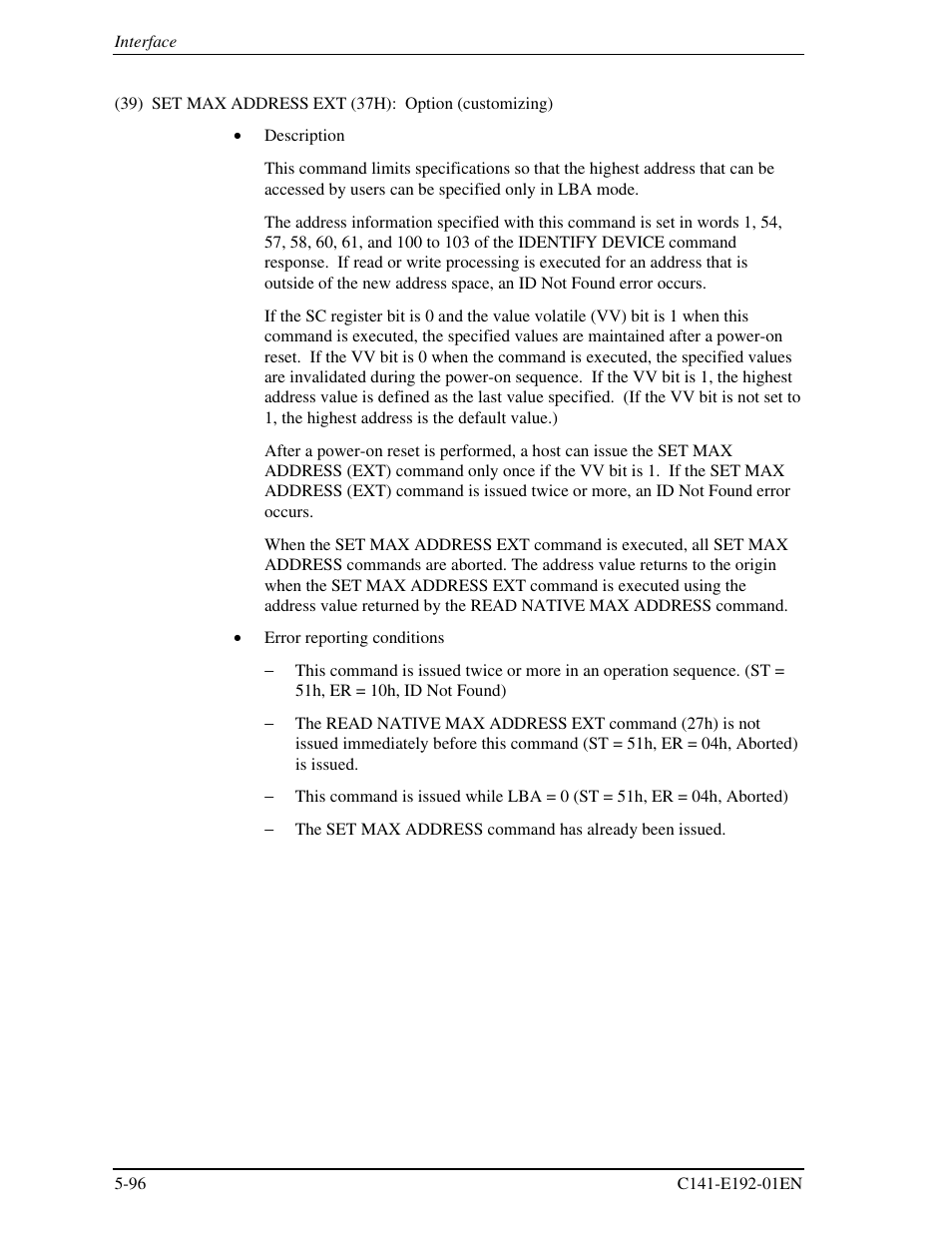 FUJITSU MHT2060AT User Manual | Page 170 / 256