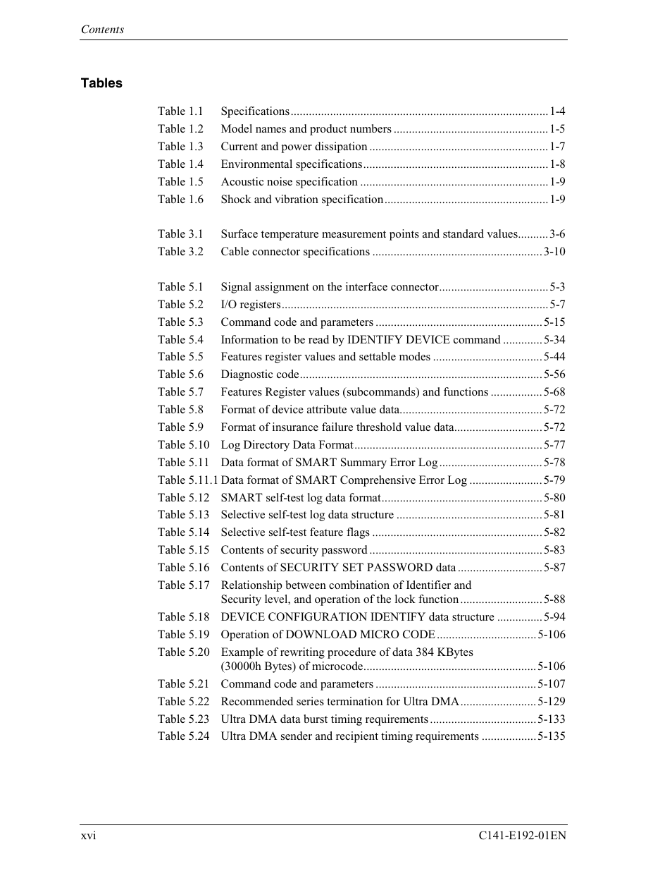 FUJITSU MHT2060AT User Manual | Page 20 / 256