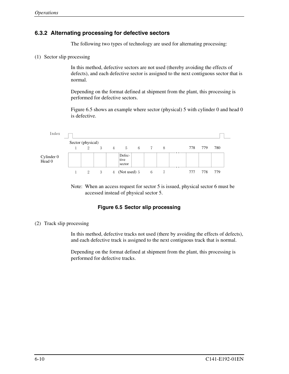 2 alternating processing for defective sectors | FUJITSU MHT2060AT User Manual | Page 230 / 256