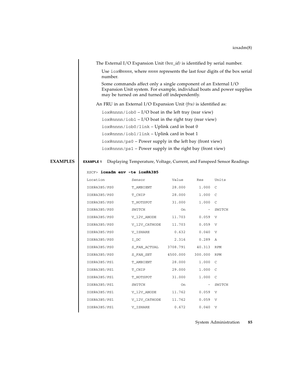 FUJITSU M8000 User Manual | Page 107 / 518