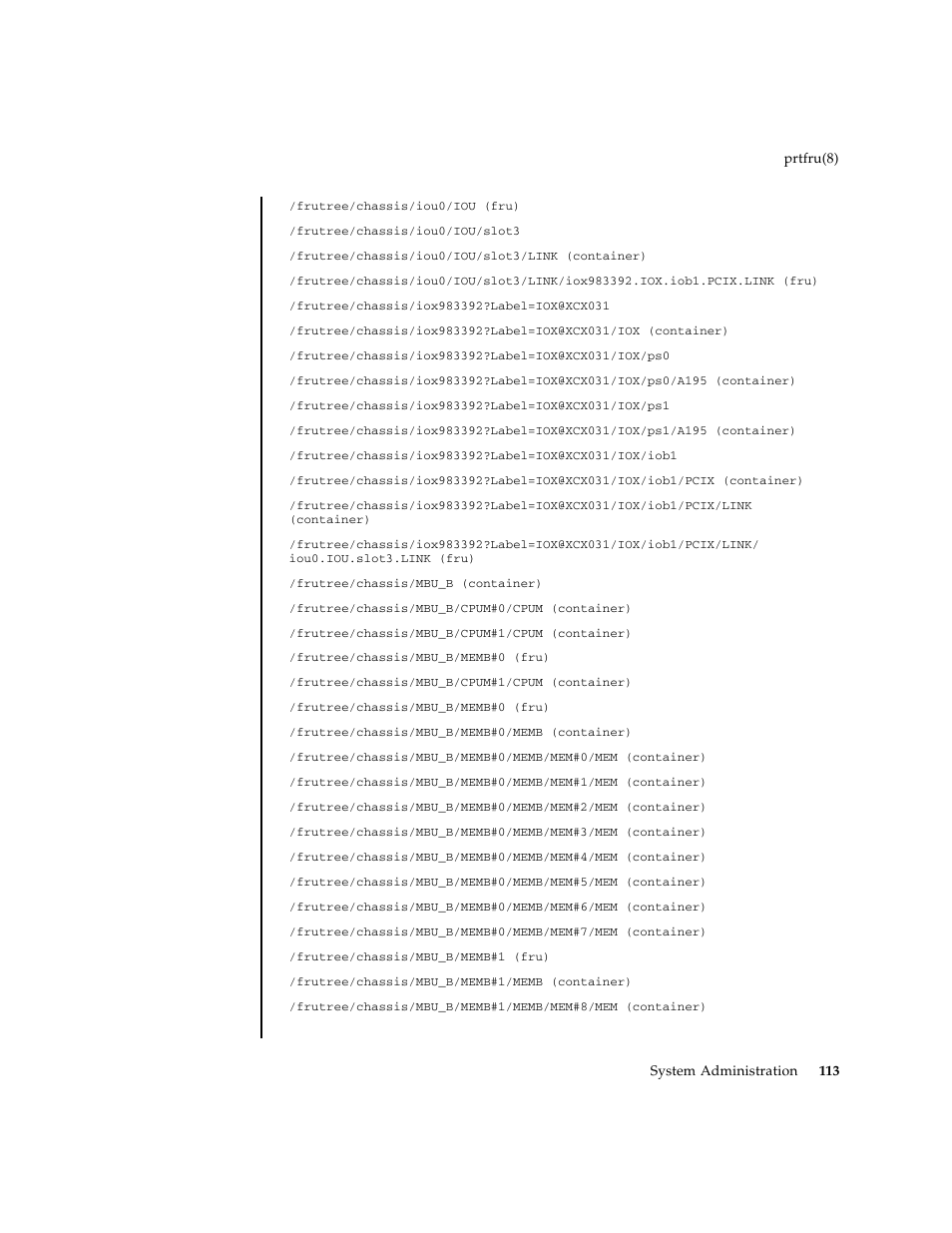 FUJITSU M8000 User Manual | Page 135 / 518
