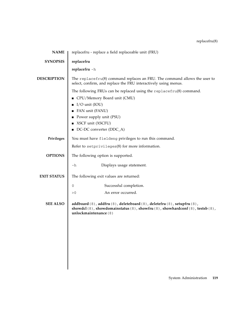 Replacefru | FUJITSU M8000 User Manual | Page 141 / 518