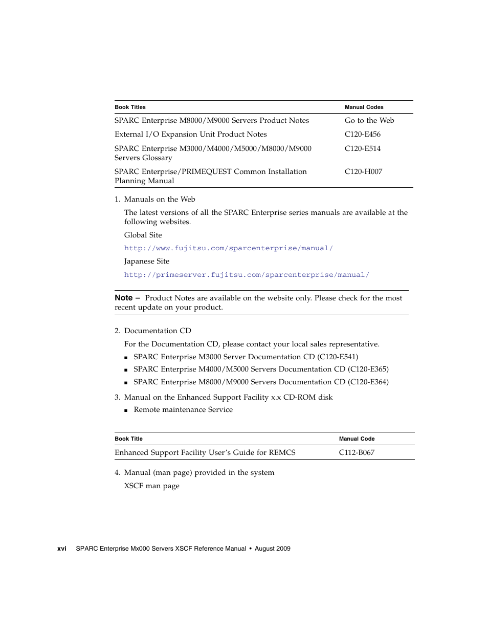 FUJITSU M8000 User Manual | Page 18 / 518