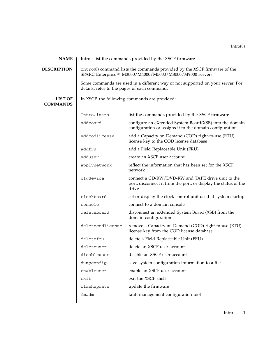 Intro | FUJITSU M8000 User Manual | Page 23 / 518