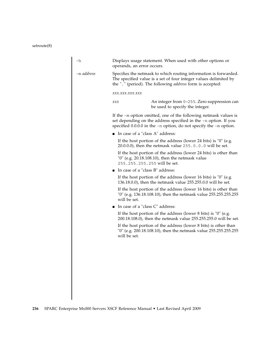 FUJITSU M8000 User Manual | Page 258 / 518