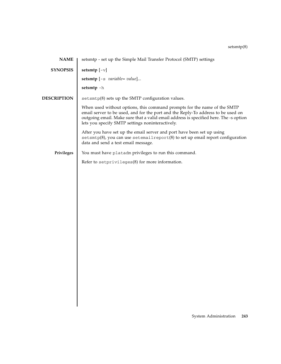 Setsmtp | FUJITSU M8000 User Manual | Page 265 / 518