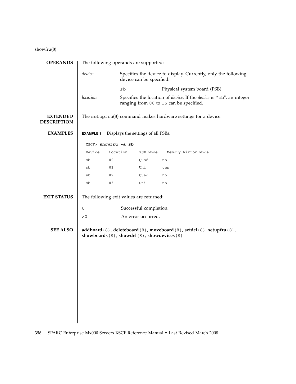 FUJITSU M8000 User Manual | Page 380 / 518