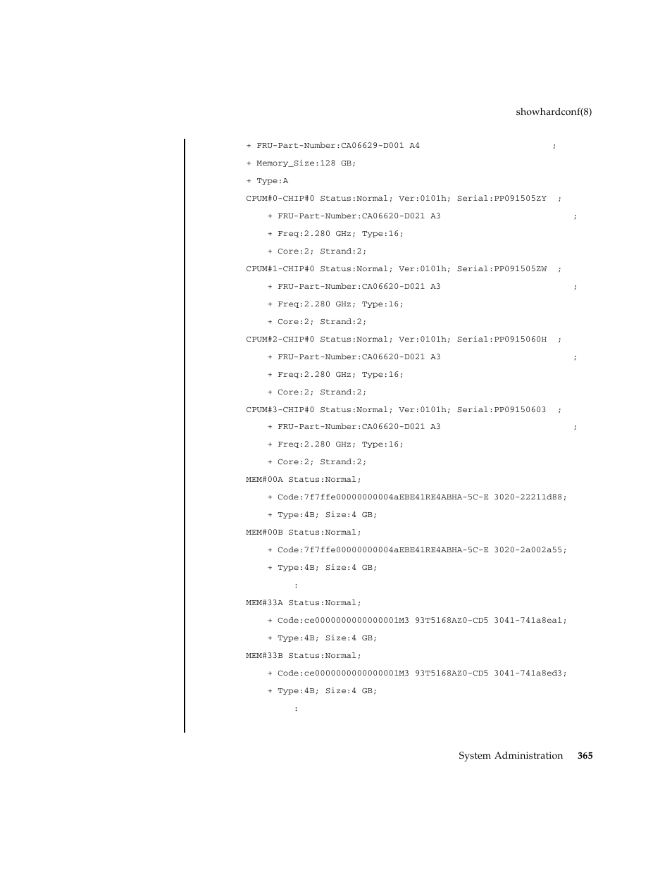 FUJITSU M8000 User Manual | Page 387 / 518