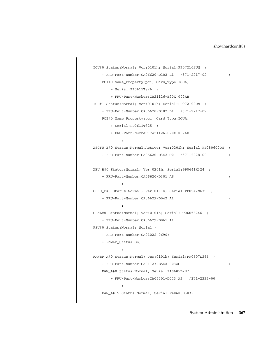 FUJITSU M8000 User Manual | Page 389 / 518