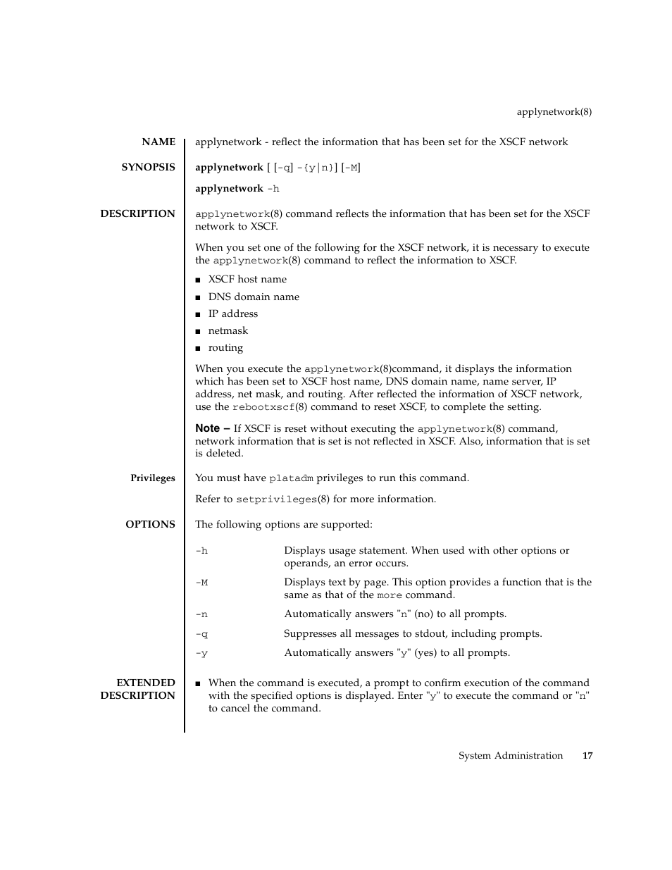 Applynetwork | FUJITSU M8000 User Manual | Page 39 / 518