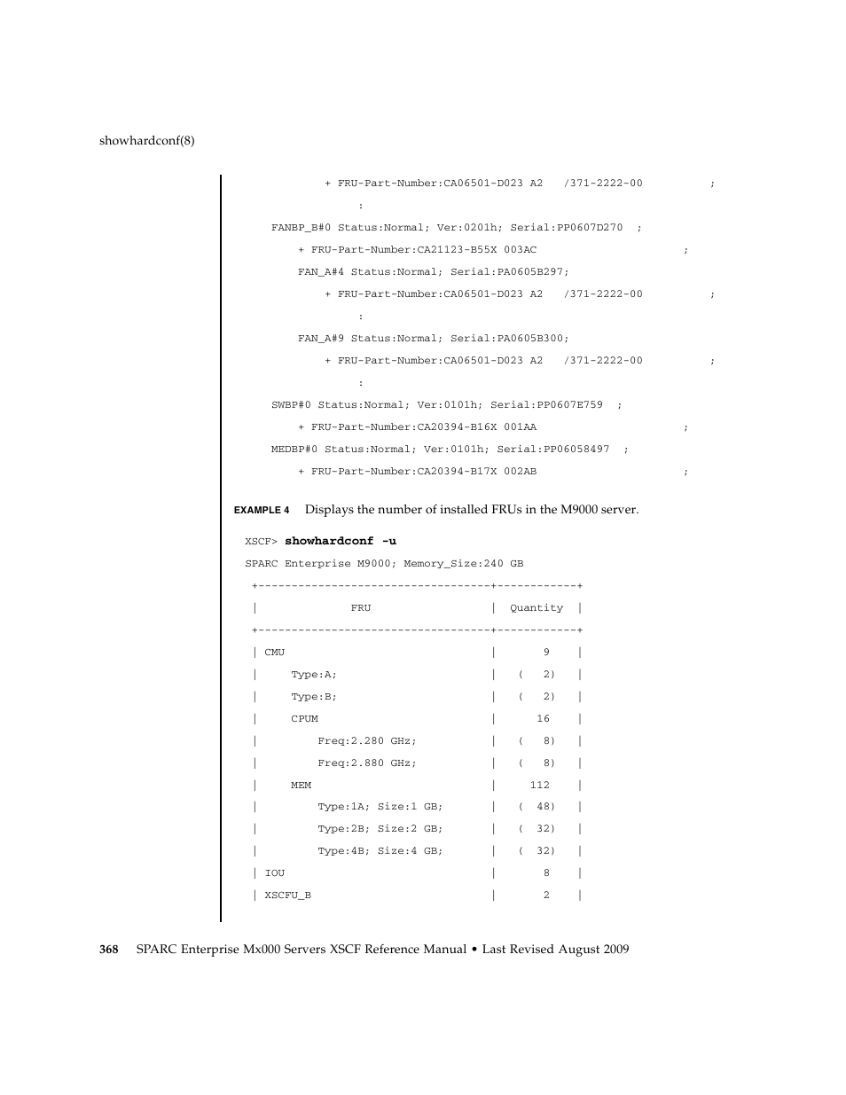 FUJITSU M8000 User Manual | Page 390 / 518