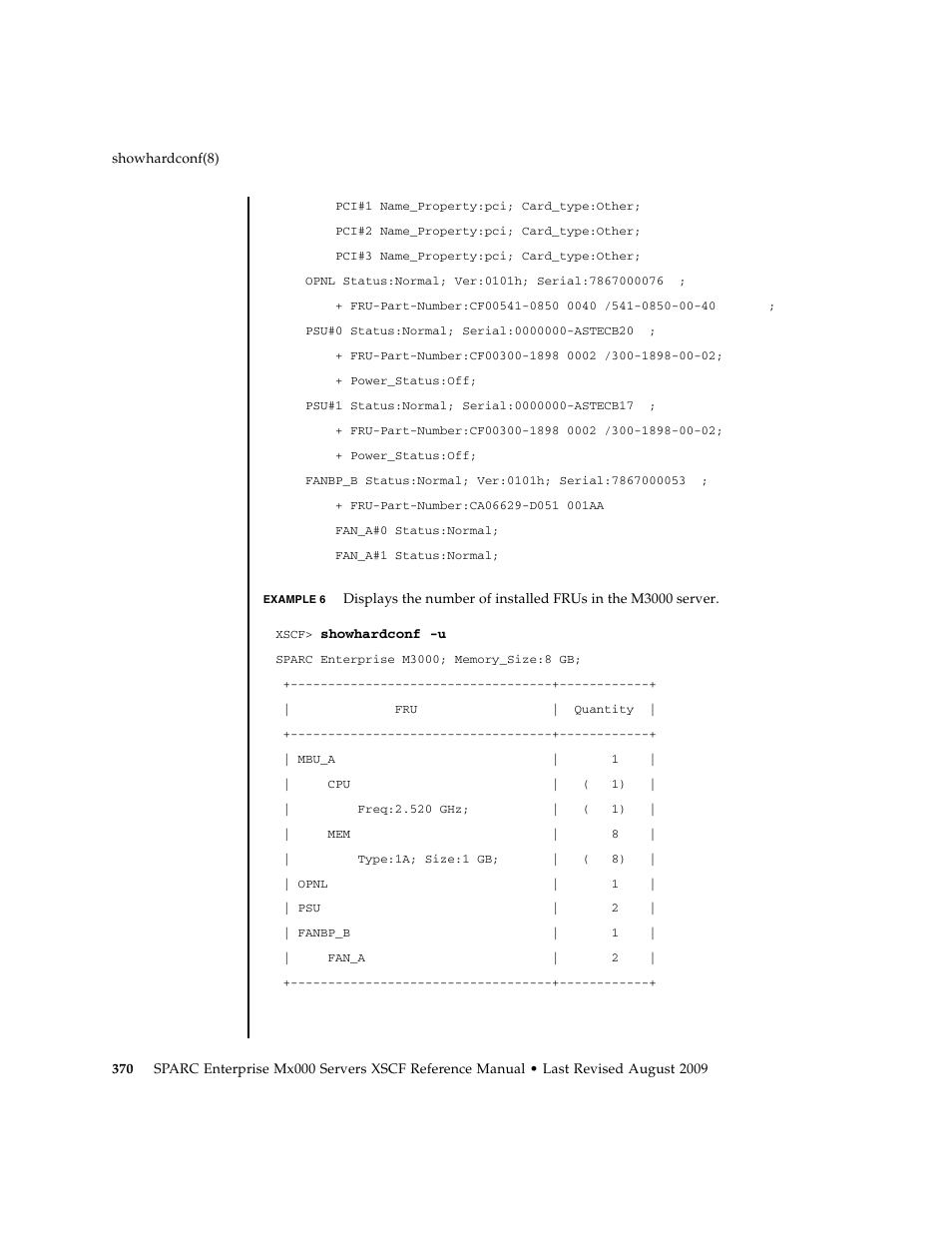 FUJITSU M8000 User Manual | Page 392 / 518