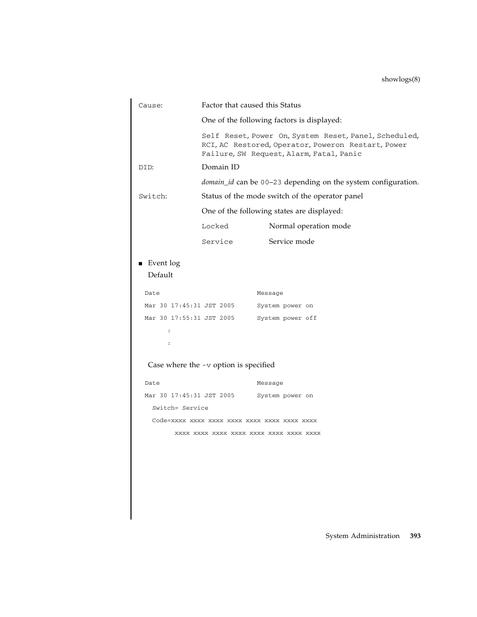 FUJITSU M8000 User Manual | Page 415 / 518