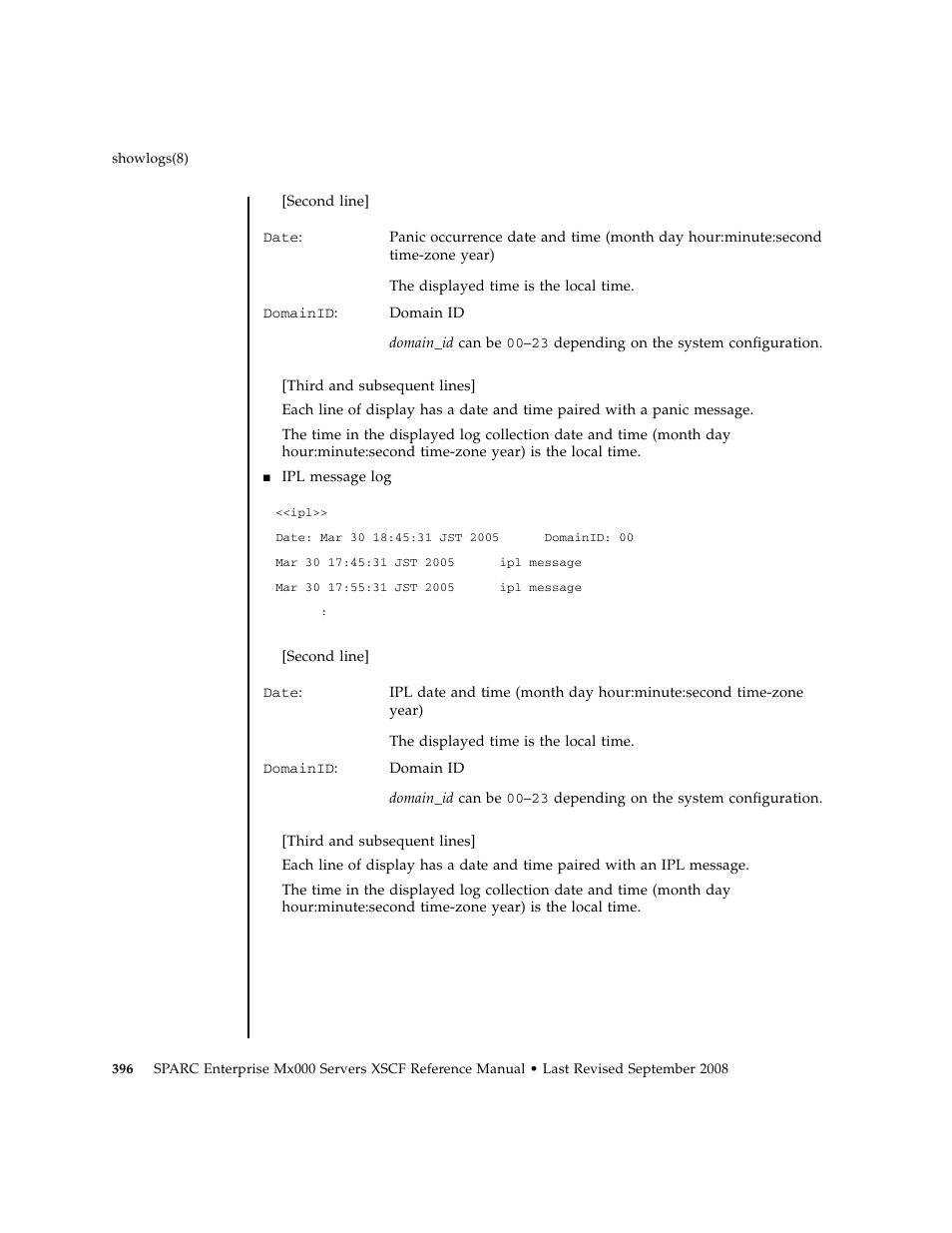 FUJITSU M8000 User Manual | Page 418 / 518