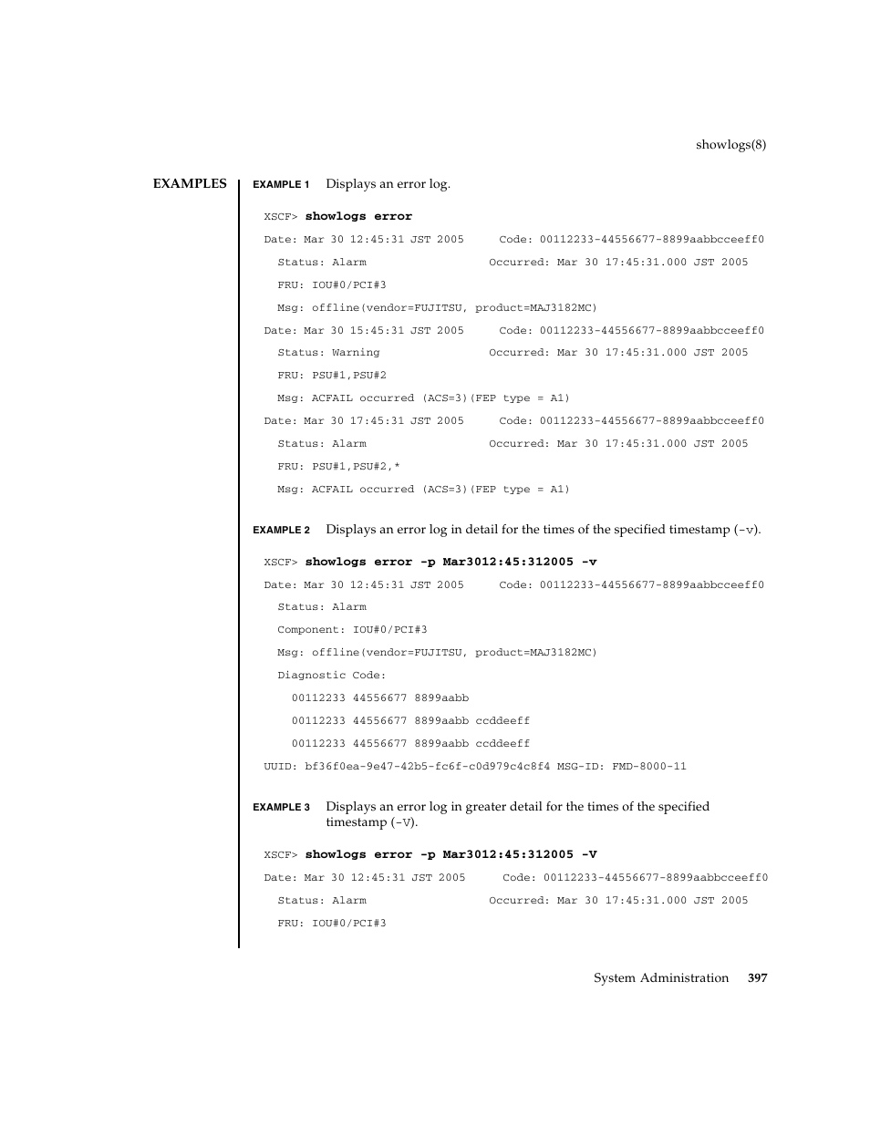 FUJITSU M8000 User Manual | Page 419 / 518