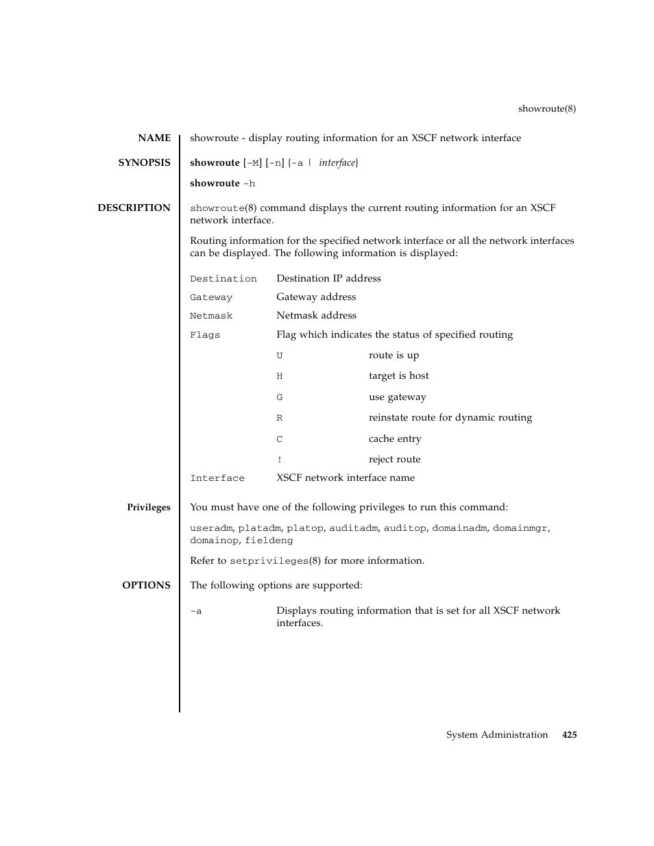 Showroute | FUJITSU M8000 User Manual | Page 447 / 518