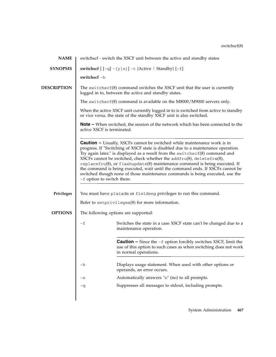 Switchscf | FUJITSU M8000 User Manual | Page 489 / 518