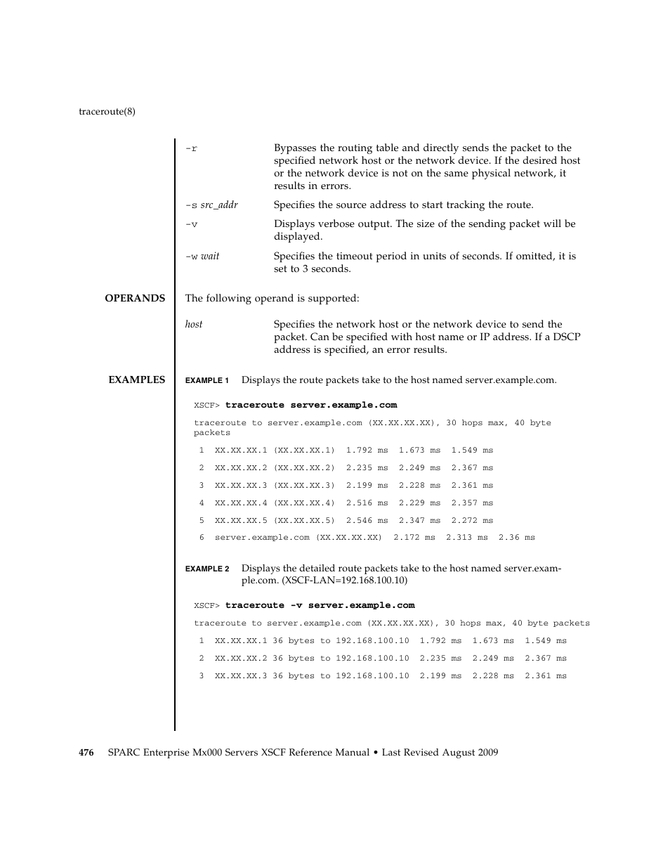 FUJITSU M8000 User Manual | Page 498 / 518