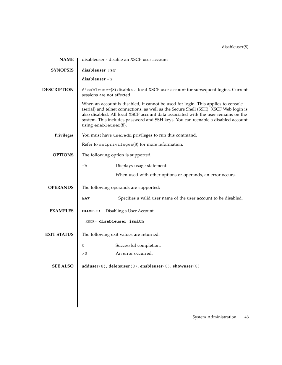 Disableuser | FUJITSU M8000 User Manual | Page 65 / 518