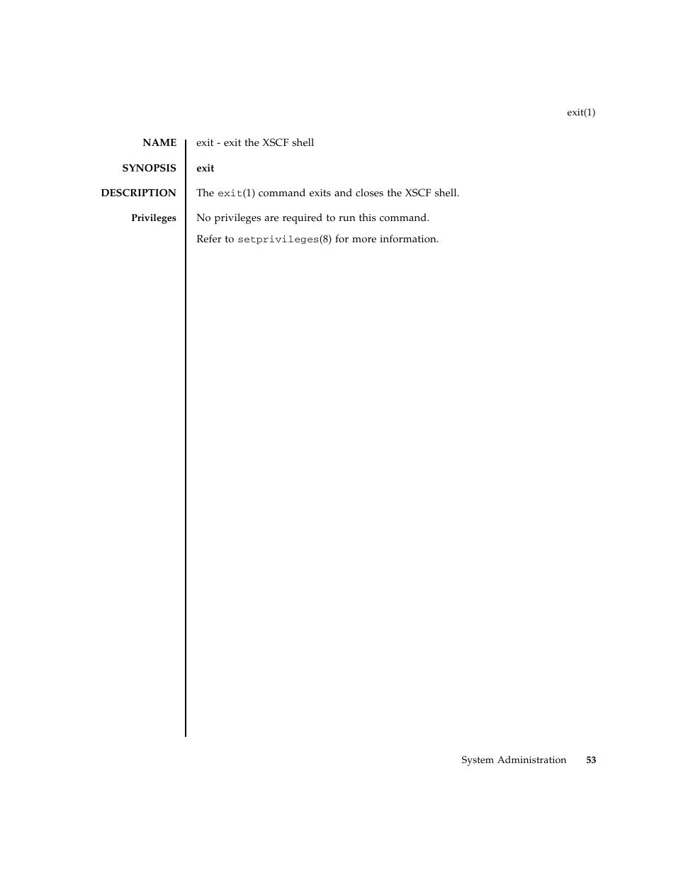 Exit | FUJITSU M8000 User Manual | Page 75 / 518