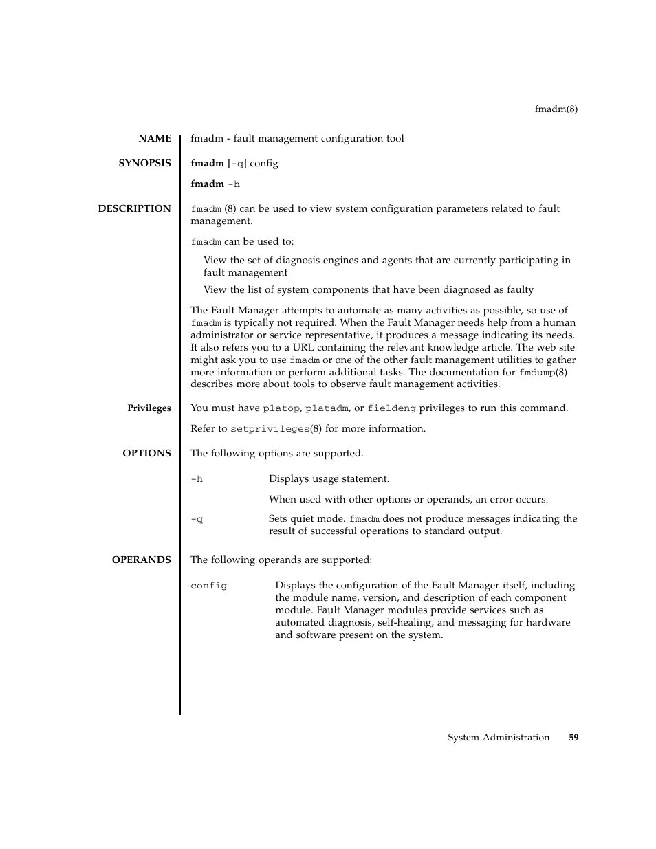 Fmadm | FUJITSU M8000 User Manual | Page 81 / 518