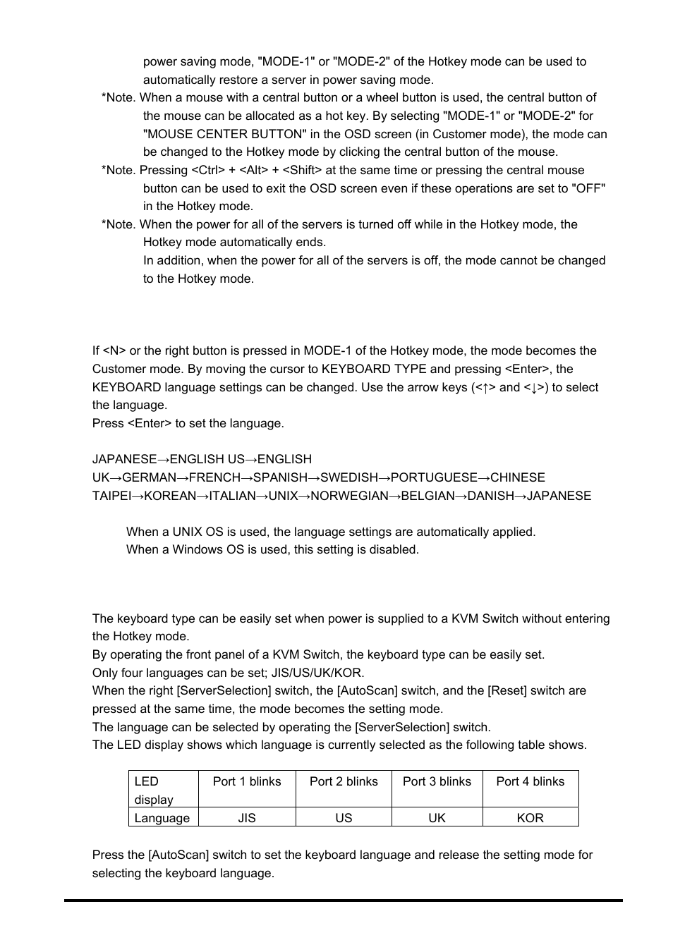 FUJITSU SERVIS KVM USB Emulation FS-1108AU/FS1108MU User Manual | Page 27 / 60
