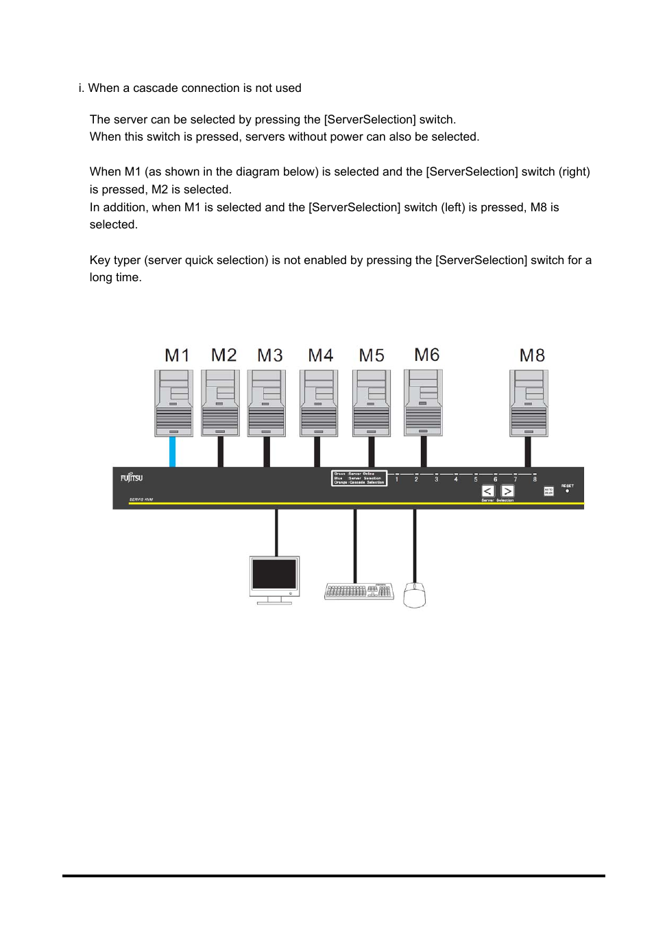 FUJITSU SERVIS KVM USB Emulation FS-1108AU/FS1108MU User Manual | Page 34 / 60