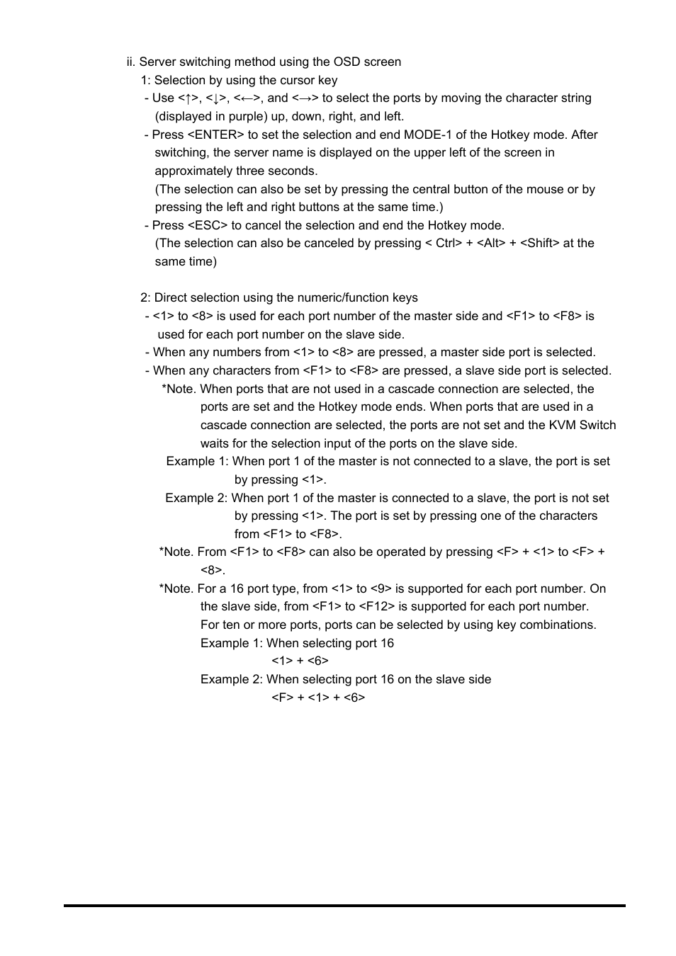 FUJITSU SERVIS KVM USB Emulation FS-1108AU/FS1108MU User Manual | Page 38 / 60