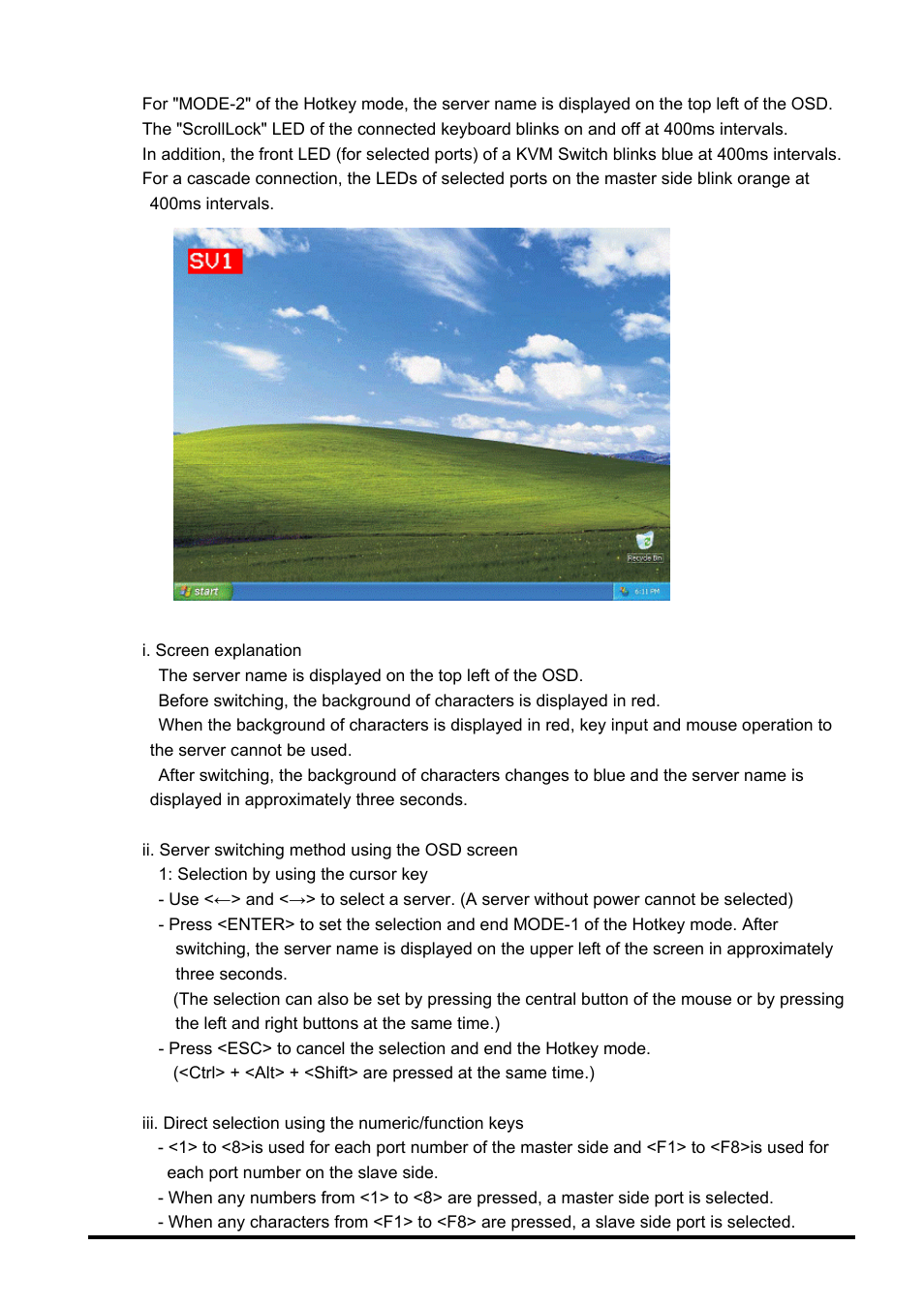 FUJITSU SERVIS KVM USB Emulation FS-1108AU/FS1108MU User Manual | Page 42 / 60