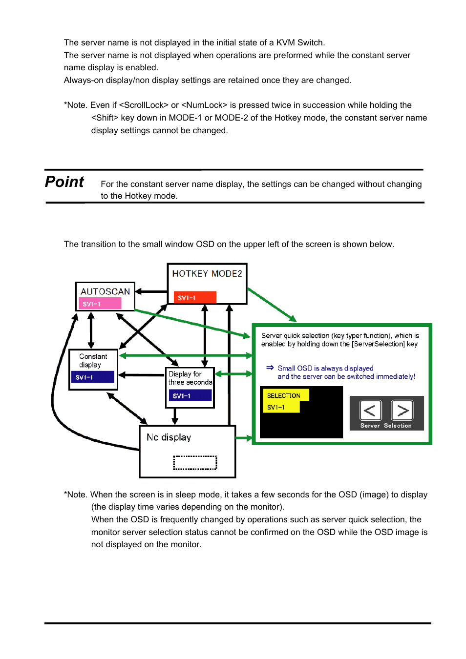 Point | FUJITSU SERVIS KVM USB Emulation FS-1108AU/FS1108MU User Manual | Page 45 / 60