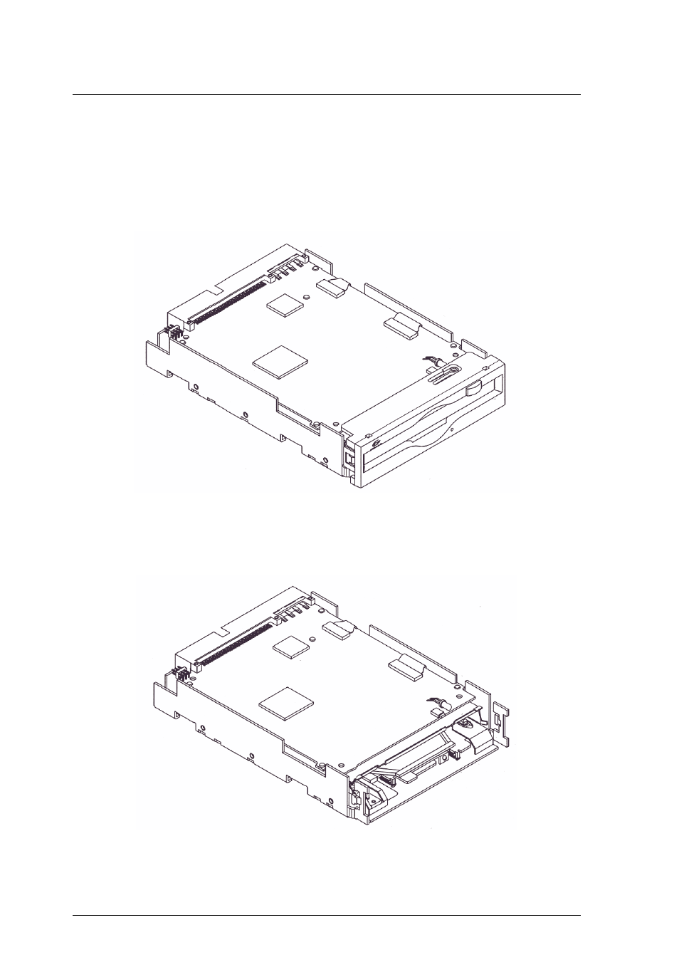 2 drive configuration, 1 drive model | FUJITSU MCJ3230AP User Manual | Page 32 / 199