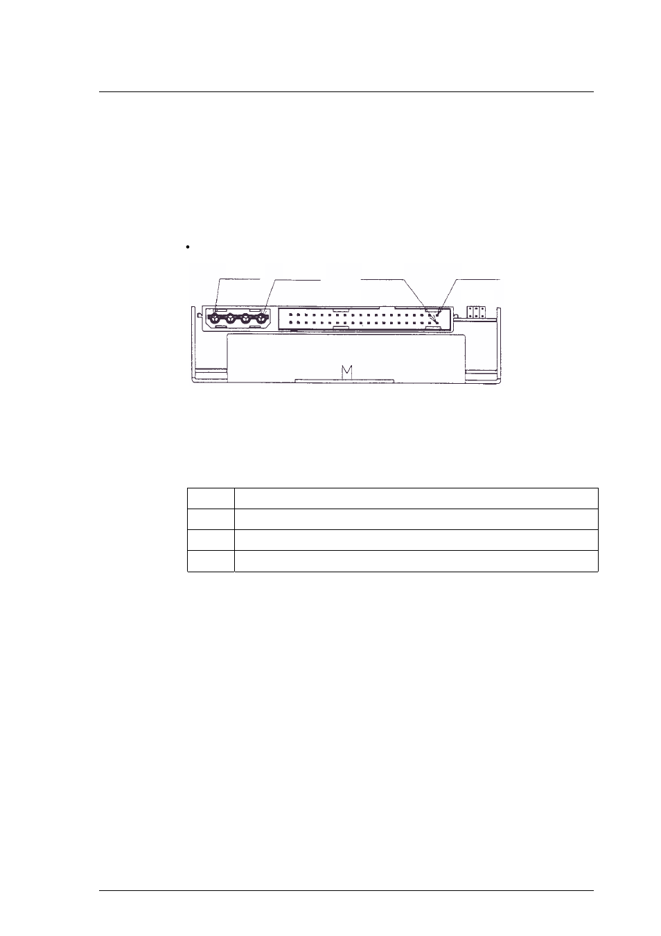4 cable connections, 1 drive connectors | FUJITSU MCJ3230AP User Manual | Page 61 / 199