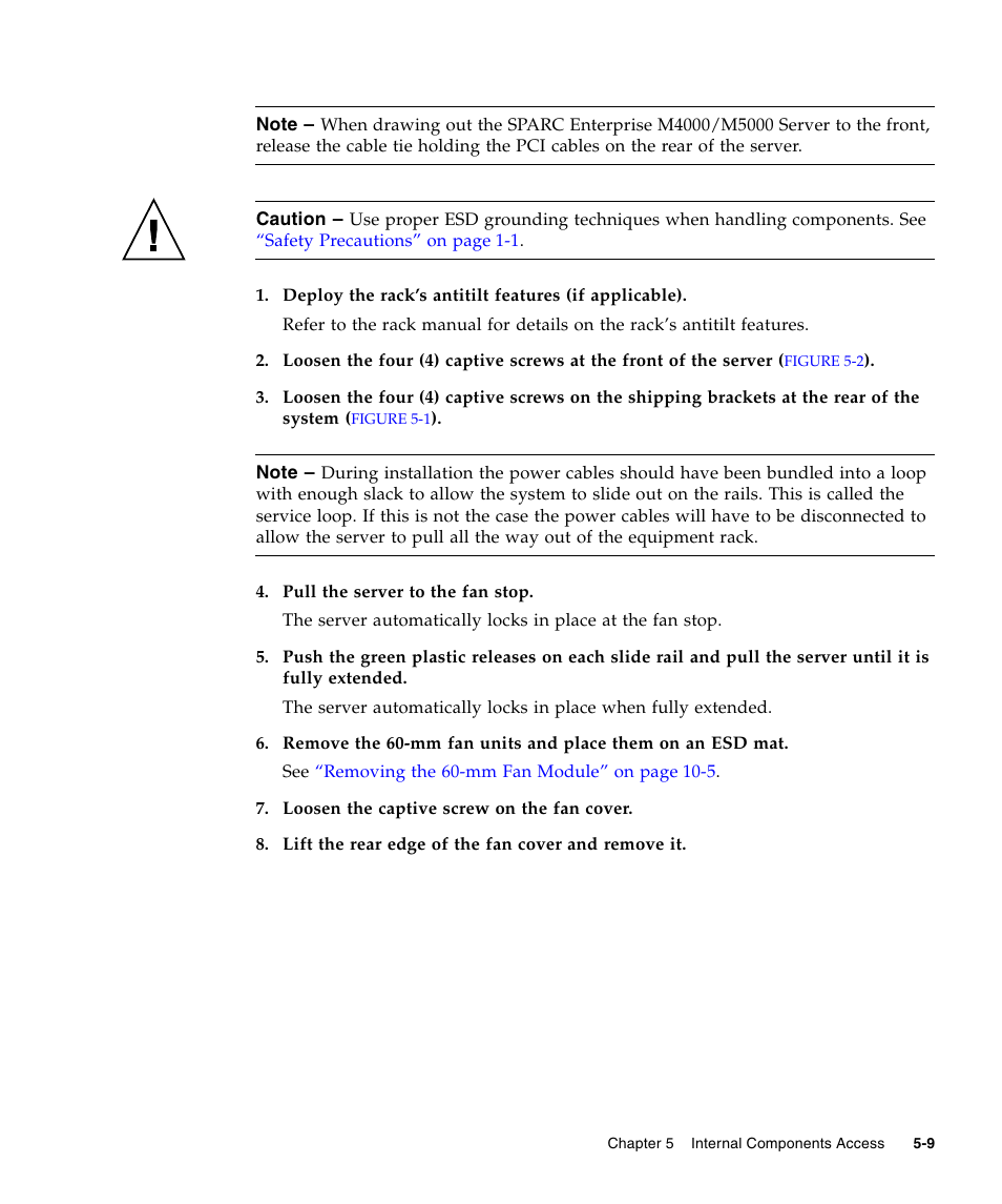 FUJITSU SPARC ENTERPRISE M5000 User Manual | Page 105 / 308