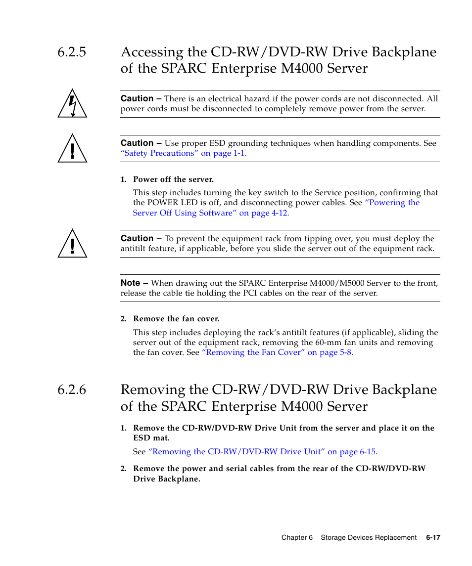 FUJITSU SPARC ENTERPRISE M5000 User Manual | Page 123 / 308