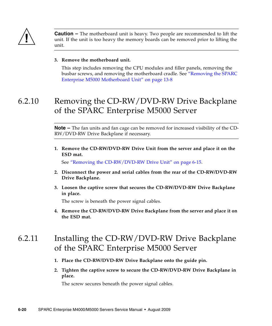 FUJITSU SPARC ENTERPRISE M5000 User Manual | Page 126 / 308