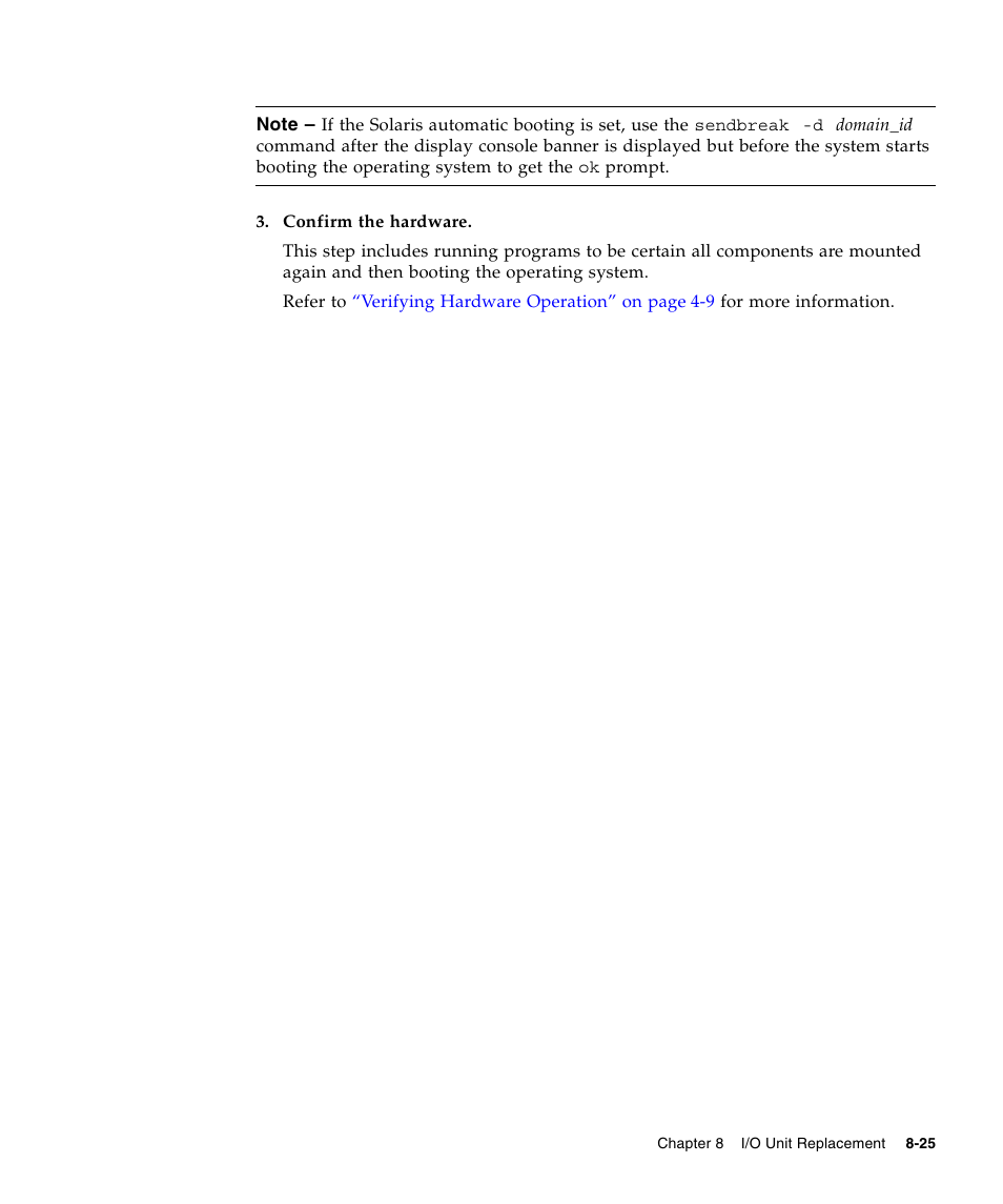 FUJITSU SPARC ENTERPRISE M5000 User Manual | Page 169 / 308