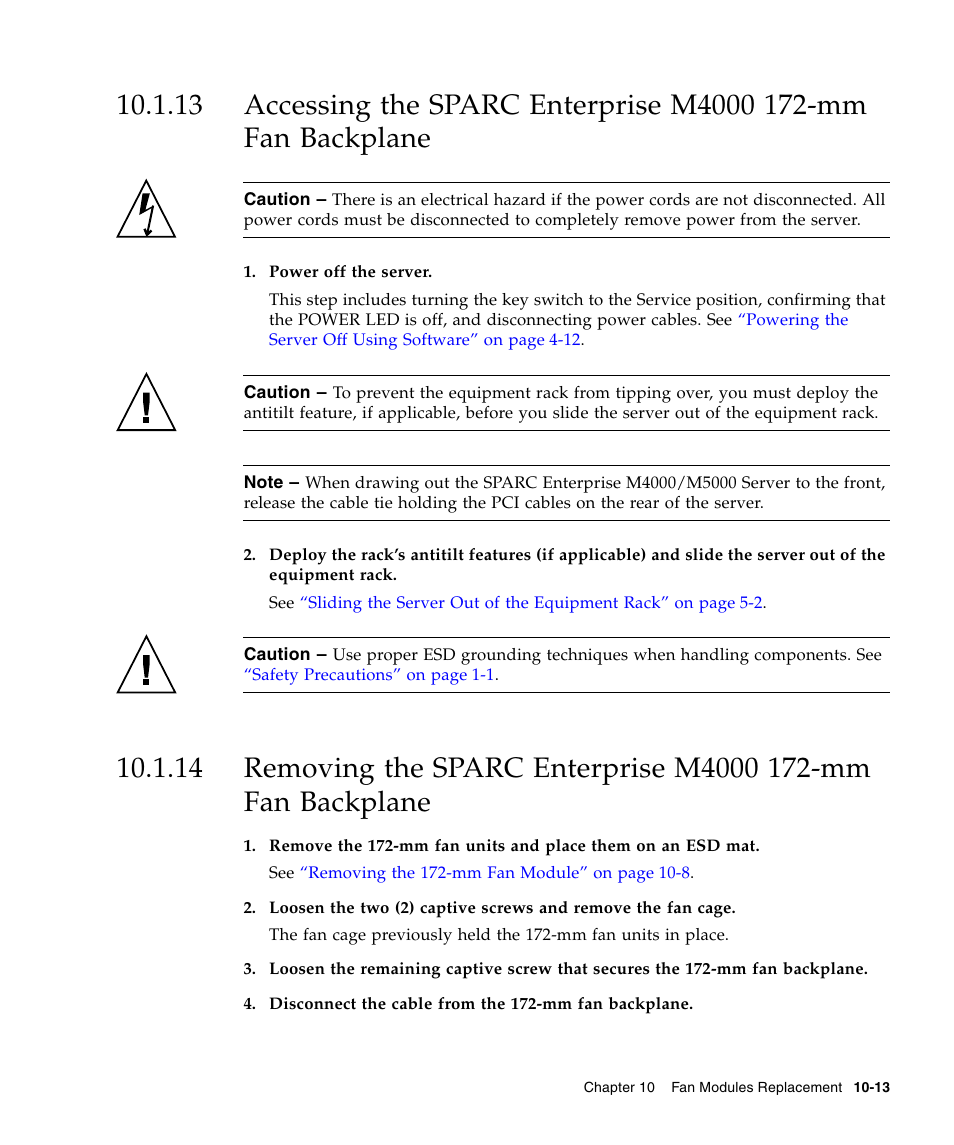 FUJITSU SPARC ENTERPRISE M5000 User Manual | Page 189 / 308