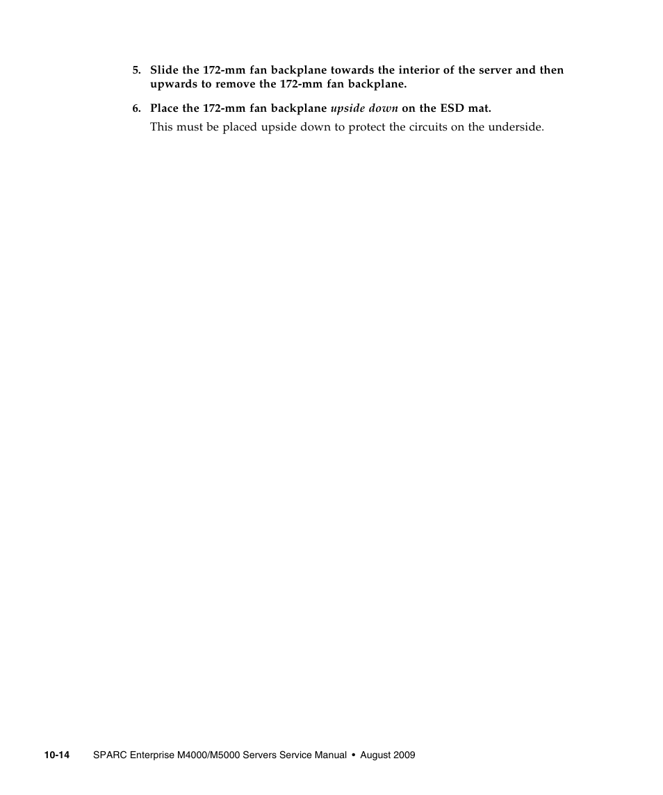 FUJITSU SPARC ENTERPRISE M5000 User Manual | Page 190 / 308