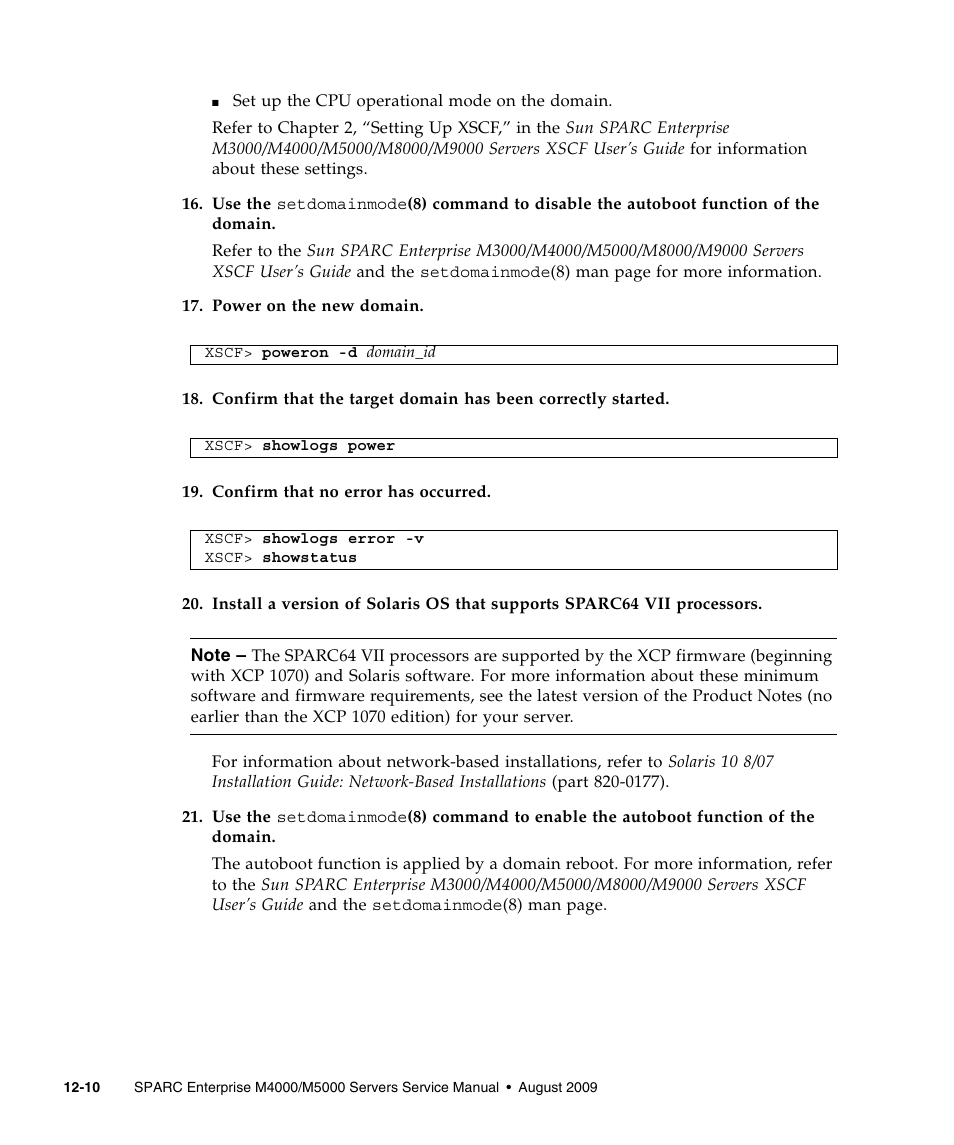 FUJITSU SPARC ENTERPRISE M5000 User Manual | Page 220 / 308
