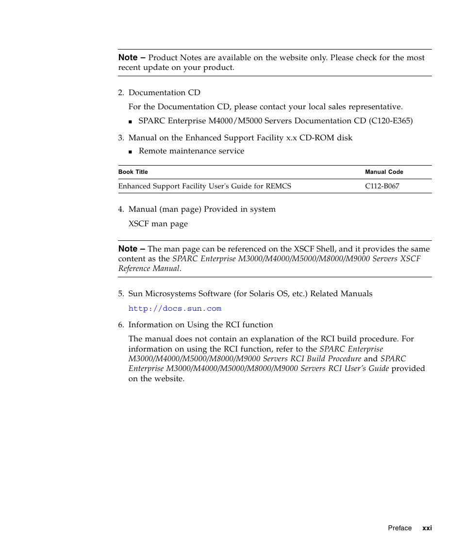 FUJITSU SPARC ENTERPRISE M5000 User Manual | Page 23 / 308