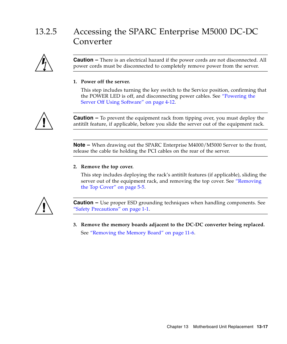FUJITSU SPARC ENTERPRISE M5000 User Manual | Page 243 / 308