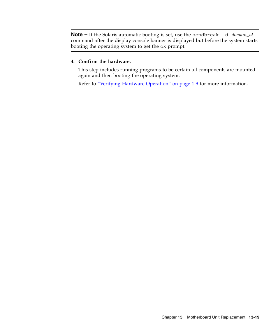 FUJITSU SPARC ENTERPRISE M5000 User Manual | Page 245 / 308
